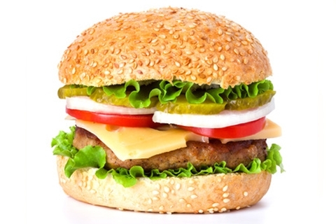 Kuszący hamburger